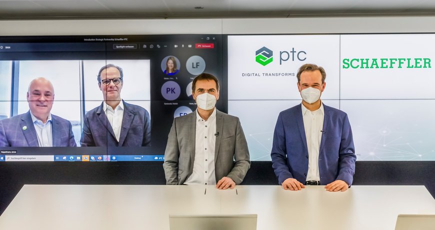 SCHAEFFLER E L’AZIENDA TECNOLOGICA PTC  STABILISCONO UNA PARTNERSHIP STRATEGICA